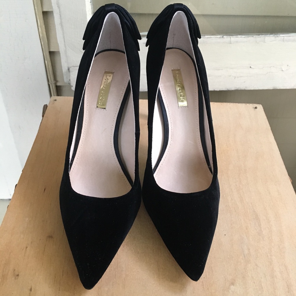 ✨(Louise et Cie) WORN ONCE velvet heels - Picture 2 of 12
